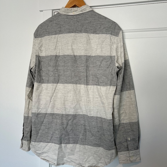 Quicksilver Button Down Shirt Men's Large - Picture 5 of 5